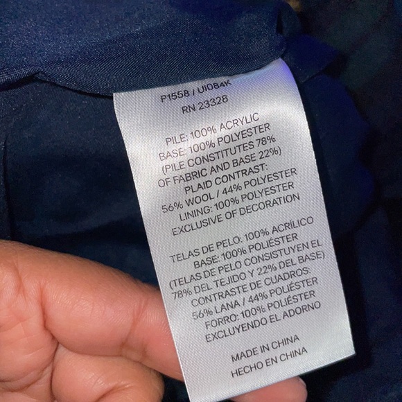 Pendleton Teddy Bear/ Plaid Sweater - Picture 7 of 7